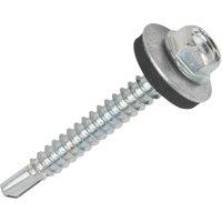 Easydrive Flange Self Drilling Screws with Washers 5.5mm x 38mm 100 Pack (66798)