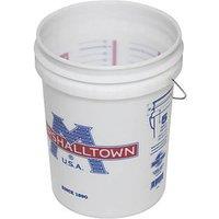 Marshalltown Plastic Mixing Bucket White 22.5Ltr (667GL)