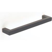 Select Handle - Square Bar Matt Black 128mm 2 Pack (667YY)