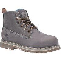 Amblers AS105 Mimi Size 3 Womens Grey Steel Toe Cap Safety Boots (669TV)