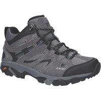 Hi-Tec Apex Lite Mid Hikers Size 7 Grey Waterproof Non Safety Work Boots (669XL)