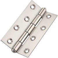 Smith & Locke Satin Nickel Loose Pin Butt Hinges 90mm x 58.5mm 2 Pack (670PY)