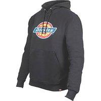 Dickies Logo Fleece Hoodie Black 2X Large 43-46" Chest (670RP)