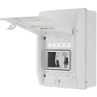 British General Fortress 5-Module 3-Way Part-Populated Shower Consumer Unit (670VF)