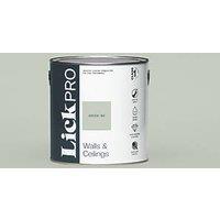 LickPro Max+ 2.5Ltr Green 09 Matt Emulsion Paint (671JX)
