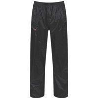 Regatta Stormbreak Weatherproof Overtrousers Black Medium 34" W 32" L (671YA)