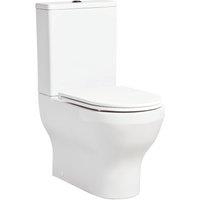 Brixton Soft-Close Close-Coupled Rimless Toilet Dual-Flush 6/4Ltr (672CH)