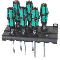 Wera Kraftform Plus Mixed Lasertip Screwdriver Set 6 Pieces (672FP)