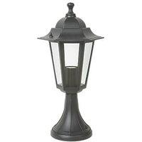 Essentials Coach 409mm Outdoor Post Light Black (67397)