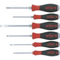 Wiha SoftFinish Mixed Mechanics Screwdriver Set 6 Pieces (673KW)