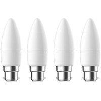 LAP B22 Candle LED Light Bulb 250lm 2.2W 4 Pack (673PP)