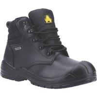 Amblers 241 Size 4 Black Waterproof Steel Toe Cap Safety Boots (674TV)
