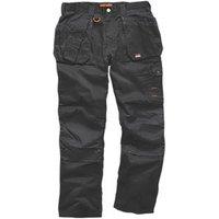 Scruffs Worker Plus Work Trousers Black 36" W 29" L (6751C)