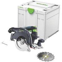 Festool HKC 55 EB-Basic 160mm 18V Li-Ion Airstream Li-High Power Brushless Cordless Circular Saw - Bare (675HA)