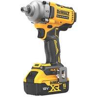 DeWalt DCF892P2T-GB 18V 2 x 5.0Ah Li-Ion XR Brushless Cordless Impact Wrench (675XK)