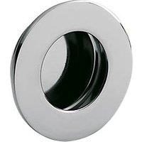 Eurospec Circular Flush Pull Handle 48mm Polished Stainless Steel (6760P)