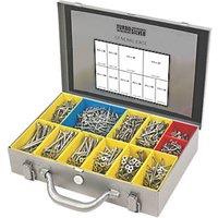 Turbo Silver PZ Double-Countersunk General Trade Case 1400 Pcs (67678)
