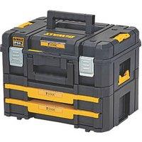 DeWalt TSTAK 2.0 Tool Storage with 2 Shallow Drawers (676JK)