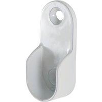 Essentials Oval Rail End Sockets White 30mm 2 Pack (676TE)
