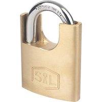 Smith & Locke Brass Closed Shackle Padlock 50mm (6775X)