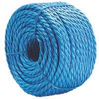 Essentials Twisted Rope Blue 10mm x 50m (677FC)