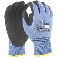 UCI Adept Ice Thermal Touchscreen General Handling Gloves Blue/Black Large (677RX)