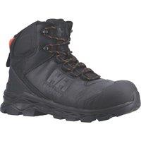 Helly Hansen Oxford Mid S3 Size 3 Black Water-Resistant Safety Boots (677XK)