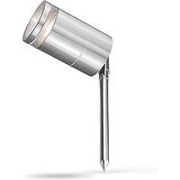 4lite WiZ Marinus Outdoor LED Smart Spike Light Stainless Steel 4.9W 350lm (678GG)