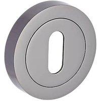 Smith & Locke Standard Escutcheon (Single) Black Nickel 50mm (678HY)