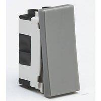 Knightsbridge 20AX Modular Intermediate Switch Grey (678PX)