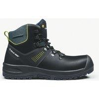 Solid Gear Ion Mid Size 8 Black Water-Resistant Safety Boots (678TT)