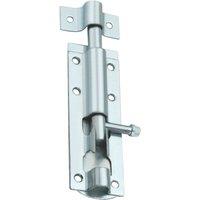 Smith & Locke Tower Gate Bolt Silver 102mm (678VE)