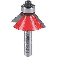 Freud 1/4" 45 Chamfer Router Cutter Bit 41.5mm x 15.9mm (678VV)