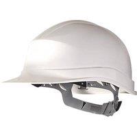Delta Plus Zircon I Essential Slip Ratchet Safety Helmet White (6793R)