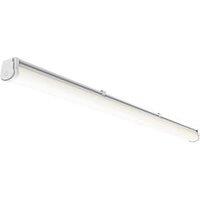 4lite Single 2ft LED Eco Non-Corrosive Batten 4000K 10W - 19W 1200 - 2100lm 220-240V (679GR)