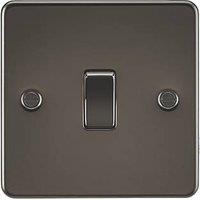 Knightsbridge 10AX 1-Gang Intermediate Switch Gunmetal (679TY)