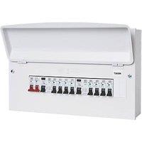 MK Sentry 16-Module 16-Way Populated High Integrity Dual RCD Consumer Unit (679VF)