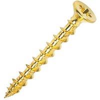 Hinge-Tite PZ Double-Countersunk Thread Cutting Hinge Screws 4mm x 25mm 50 Pack (68026)