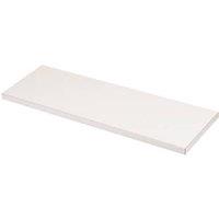 RB UK White Twin Slot Shelves 800mm x 250mm x 19mm 2 Pack (68027)