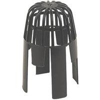 FloPlast Balloon Leaf Guard Black 65-68mm (68030)