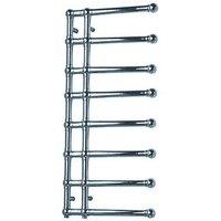 Towelrads 1200mm x 500mm 1945BTU Chrome Flat Designer Towel Radiator (680RY)