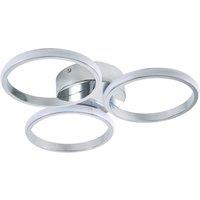 Spa Chios LED Bathroom Ceiling Light Fitting Chrome 26W 900lm (680VJ)