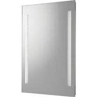 Croydex Horton Battery-Powered Rectangular Illuminated Mirror With 413lm LED Light 500mm x 700mm (681TJ)