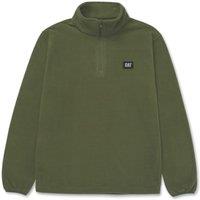 CAT Quarter Zip Microfleece Green Medium 38" Chest (681XK)