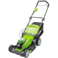 Greenworks 40V 2 x 2.0Ah Li-Ion Cordless 41cm Lawn Mower (682HT)