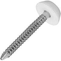 FloPlast Pins White Head A4 Stainless Steel Shank 2mm x 30mm 250 Pack (682RV)