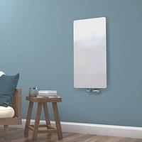 Towelrads Vetro 1000mm x 500mm 1621BTU White Vertical Designer Radiator (682RY)