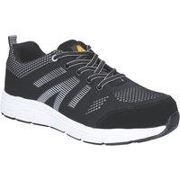 Amblers AS714 Bolt Size 11 Black Steel Toe Cap Safety Trainers (682VW)