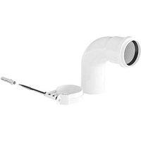 Vaillant 20219544 Flue Elbow 87 White (683KK)