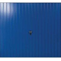 Gliderol Vertical 7' 6" x 6' 6" Non-Insulated Framed Steel Up & Over Garage Door Signal Blue (683VR)